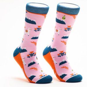 Mama Llama Crew Socks
